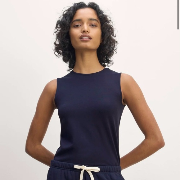 Everlane Form Tank - Navy - Picture 1 of 8